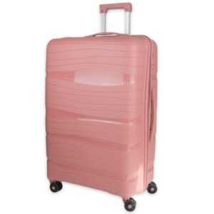 Frentree Koffer 360° drehbar mit TSA-Zahlenschloss, 4 Rollen, Trolley (3 Größen: Handgepäck/L/XL oder SET) aus ABS Kunststoff