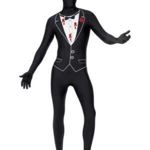Gangster Skin Suit Mobster Ganzkörper Kostüm M