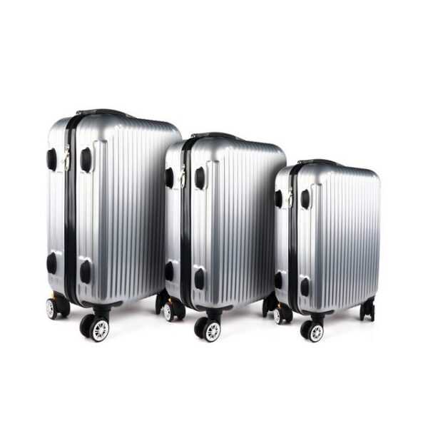 HTI-Living Kofferset Kofferset 3-teilig High Level, 4 Rollen, (Set, 3 tlg., 3 Koffer), Hartschalenkoffer mit Rollen Teleskopgriff