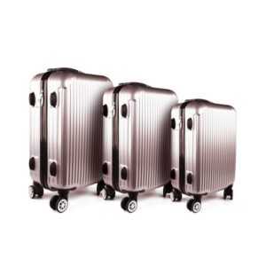 HTI-Living Kofferset Kofferset 3-teilig High Level, 4 Rollen, (Set, 3 tlg., 3 Koffer), Hartschalenkoffer mit Rollen Teleskopgriff