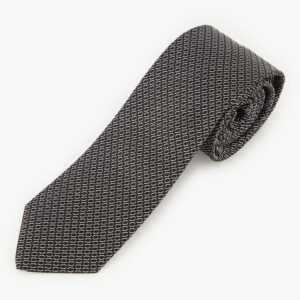 JP1880, Seiden-Krawatte, dezentes Muster, Extralänge, 7,5 cm breit