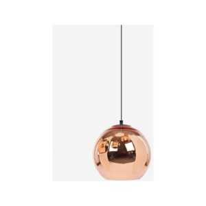Minkurow - Moderne Einfachheit Einzelkopf Wohnzimmer E27/E26 Verchromte Spiegelkugel Pendelleuchte Industrielle Kreative Linie Lampe Bar Globus