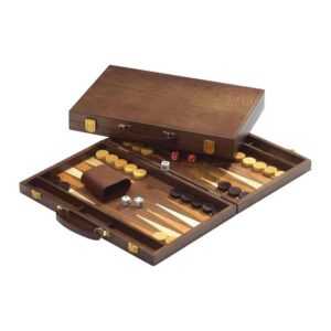 Philos Spiel, Backgammon - Koffer - Periandros - Holz - standard