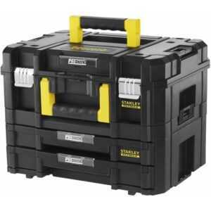 Pro-stack Set - pro-stack Koffer und Koffer mit 2 Schubladen - 21,5 l - 45 kg Max - fatmax Stanley FMST1-71981