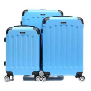Reisekoffer Koffer 3 tlg Hartschale Trolley Set