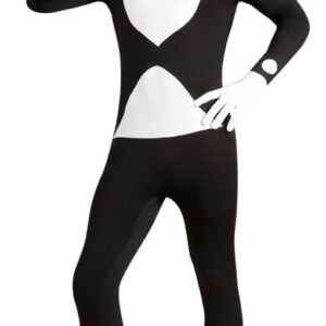 Tuxedo Skin Suit XL Schwarzer Jumpsuit