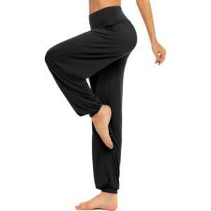 AFAZ New Trading UG Yogahose Haremshose Jogginghose Yoga Pilates Hosen Freizeithosen Flared Hose