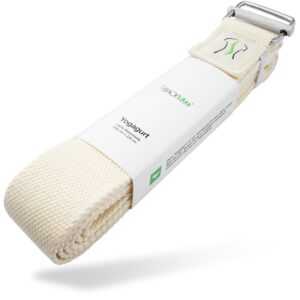 BACKLAxx ® Yoga Gurt aus Baumwolle 250cm lang