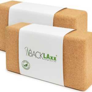 BACKLAxx® Yoga Block Kork Set