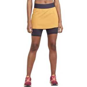 Craft Pro Trail 2in1 Skirt W Damen Laufshorts (Orange S ) Trailrunningbekleidung