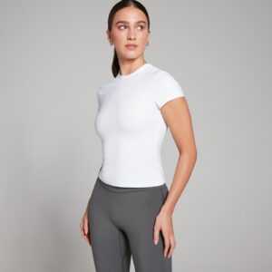 MP Women's Tempo Body Fit Short Sleeve T-Shirt - White - S