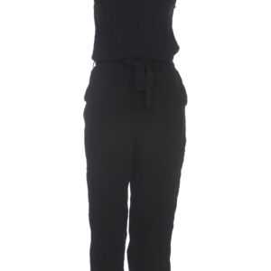 Massimo Dutti Damen Jumpsuit/Overall, schwarz