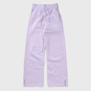 Nike WMNS Phoenix Fleece High-Waisted Wide-Leg Sweatpants women Sweatpants purple in Größe:XS