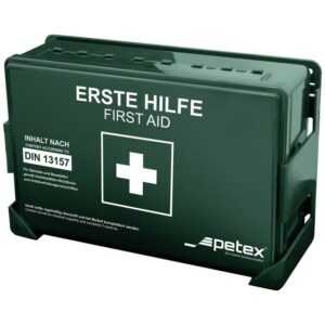 Petex Erste-Hilfe-Koffer Petex 43924213 Erste Hilfe Koffer DIN 13157 270 x 85 x 180 Grün