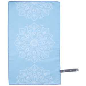 Pure2Improve Yoga Handtuch blau