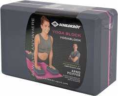 Schildkröt 960136 - Fitness Yoga Block, Pilates Block, Yogaklotz, Hartschaum