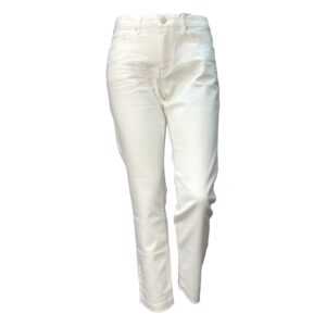 Straight Leg Jeans Elma 7/8 soft white 34