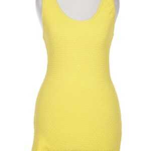 ZARA Damen Jumpsuit/Overall, gelb
