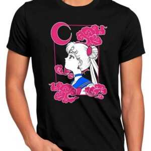 style3 Print-Shirt Herren T-Shirt Aiming for the Stars sailor moon anime manga cosplay