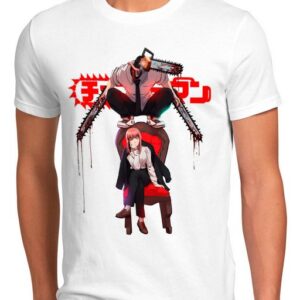 style3 Print-Shirt Herren T-Shirt Petlover denji anime cosplay chainsaw man devil hunter