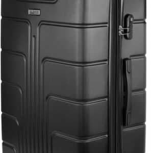 BRUBAKER Koffer Miami - Erweiterbare Koffer mit Zahlenschloss - 49 x 76,5 x 32 cm, 4 Rollen, ABS Rollkoffer - Reisekoffer Hartschalenkoffer - Größe XL