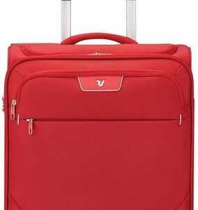 RONCATO Handgepäck-Trolley Joy Carry-on, 55 cm, erweiterbar, rot, 4 Rollen, Weichgepäck-Koffer Reisegepäck mit Volumenerweiterung und TSA Schloss