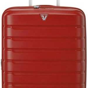RONCATO Hartschalen-Trolley B-FLYING Carry-on, 55 cm, rot, 4 Rollen, Handgepäck-Koffer Reisekoffer mit Volumenerweiterung und TSA Schloss